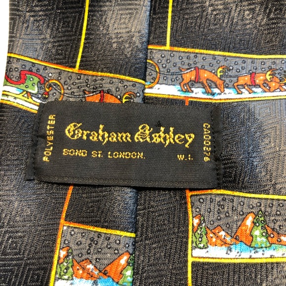 Graham Ashley London Santa Christmas Tie - Picture 5 of 7